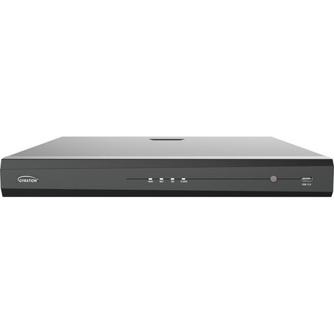 Gyration 16-Channel Network Video Recorder With PoE, TAA-Compliant - 10 TB HDD