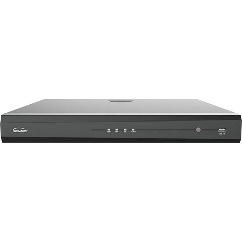 Gyration 16-Channel Network Video Recorder With PoE, TAA-Compliant - 20 TB HDD