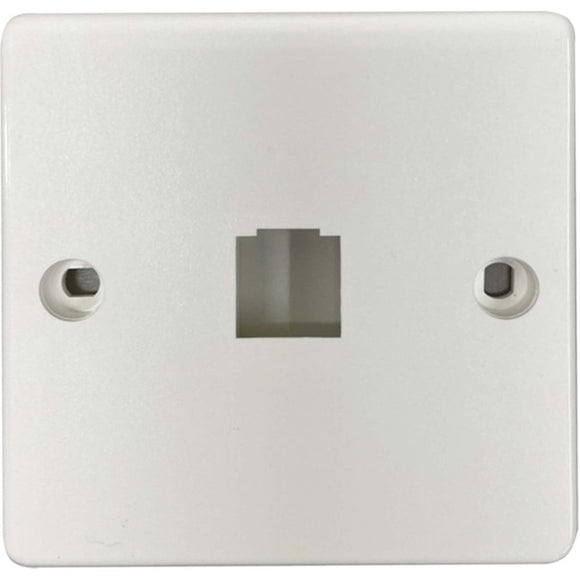 Tripp Lite 1-port French-style Wall Plate White Taa