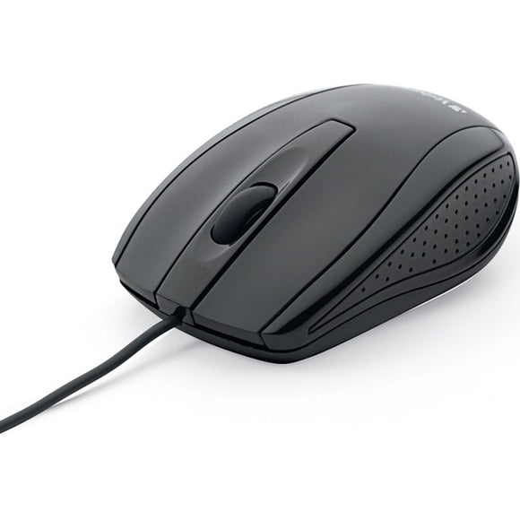 Verbatim Corded Optical Mouse - Black