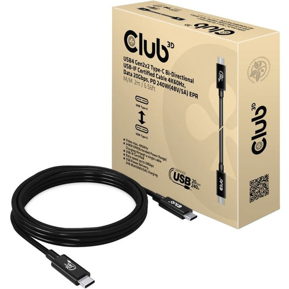 Club 3D USB-C Video/Data Transfer Cable