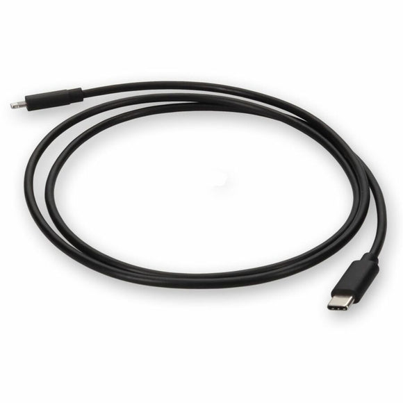 3ft (1m) USB-C 3.1 to Lightning Cable Male to Male Black TPE Cable