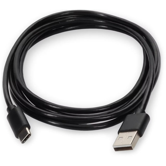 AddOn 2m USB 2.0 (A) Male to USB 2.0 (C) Male Black Cable