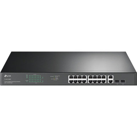 TP-Link TL-SG1218MP - 18-Port Gigabit Rackmount Switch with 16 PoE+ - Limited Lifetime Warranty