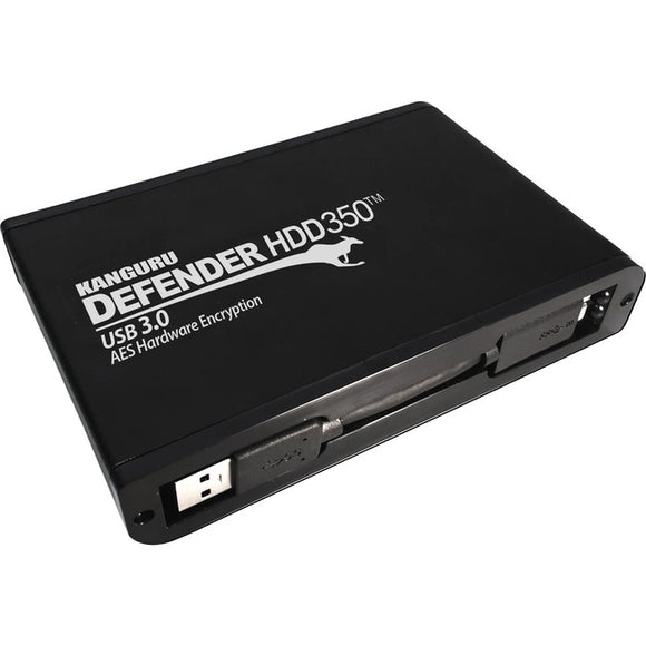 Kanguru Defender HDD350 2 TB FIPS 140-2 Certified - Hardware Encrypted Hard Drive - 2.5