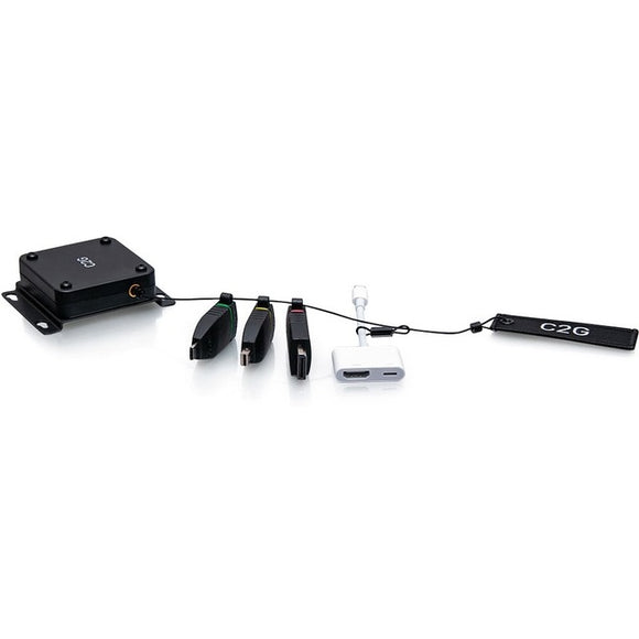C2G HDMI Adapter Ring with Mini DP, DisplayPort, USB-C & Lightning