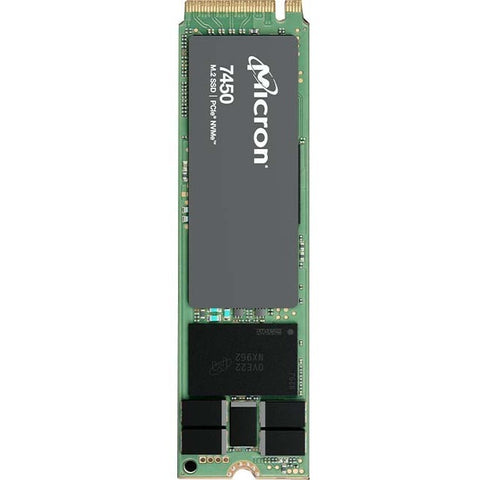 Micron 7450 PRO 480 GB Solid State Drive - M.2 2280 Internal - PCI Express NVMe (PCI Express NVMe 4.0 x4) - Read Intensive - TAA Compliant