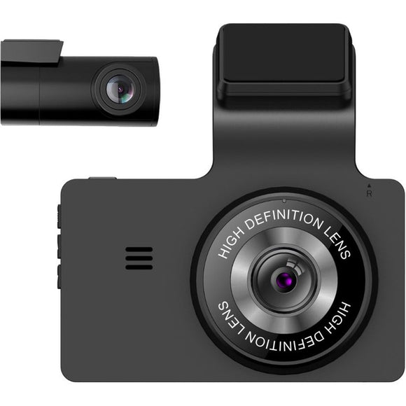 myGEKOgear by Adesso Orbit 956 4K Dual Dash Cam (Front 4K + Rear Full HD ) with GPS Logging, APP for Instant Video Access,Wide Angle View