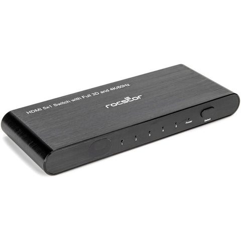 Rocstor 4k Hdmi Splitter - Aluminum Gray