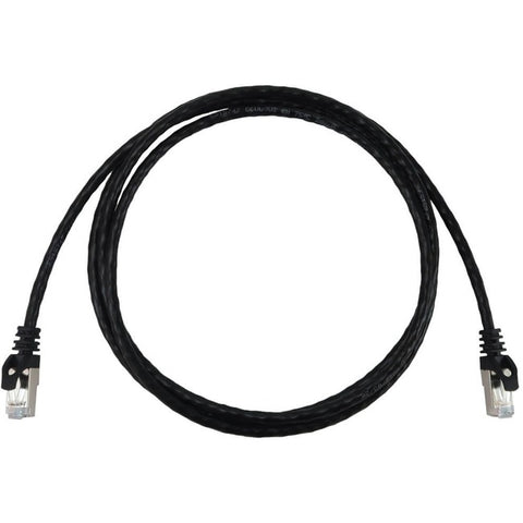 Tripp Lite Cat6a 10G Snagless Shielded Slim STP Ethernet Cable (RJ45 M/M), PoE, Black, 6 ft. (1.8 m)