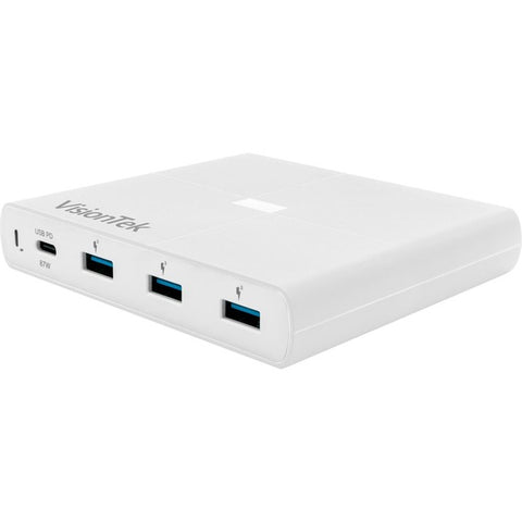 VisionTek USB-C 90W Charger with USB 3.0 QC