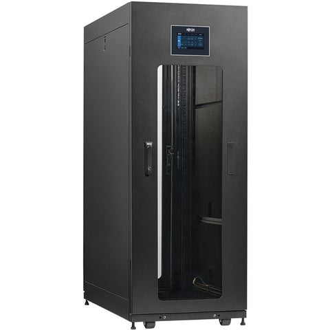 Tripp Lite SmartRack 25U Standard-Depth Rack Enclosure Cabinet for SRCOOL3KTP Top-of-Rack Air Conditioner
