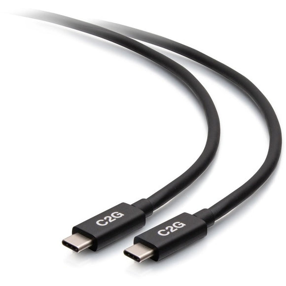 C2G 3.3ft USB-C Male to USB-C Male Cable (20V 5A) - USB4 40Gbps