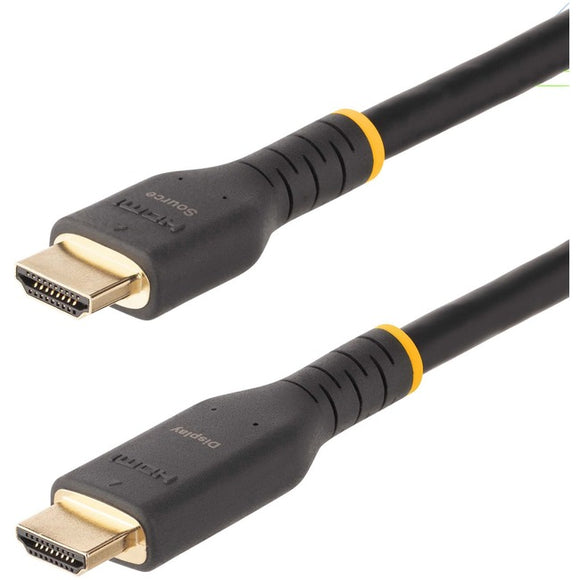 StarTech.com 10m (30ft) Active HDMI Cable, HDMI 2.0 4K 60Hz UHD, Rugged HDMI Cord w/ Aramid Fiber, Heavy-Duty High Speed HDMI 2.0 Cable