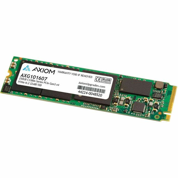 Axiom C3300n 250 GB Solid State Drive - M.2 2280 Internal - PCI Express NVMe (PCI Express 3.0 x4) - TAA Compliant