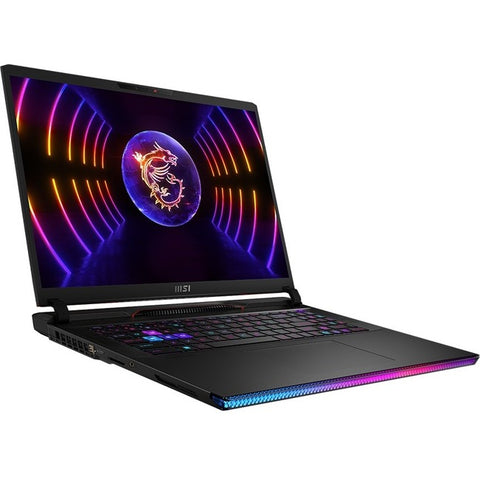 MSI Raider GE78 HX Raider GE78 HX 13VH-080US 17" Gaming Notebook - QHD+ - 2560 x 1600 - Intel Core i9 13th Gen i9-13980HX Tetracosa-core (24 Core) 2.20 GHz - 64 GB Total RAM - 2 TB SSD - Dark Gray