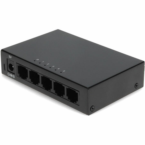 AddOn 5x 10/100/1000Base-TX (RJ-45) 0 to 40C Ethernet Switch