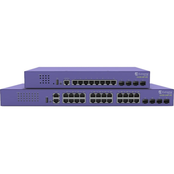 Extreme Networks ExtremeSwitching X435-8P-4S Ethernet Switch