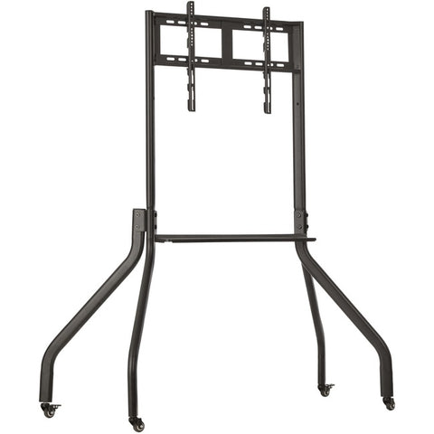 Tripp Lite Rolling TV Cart for 42" to 65" Displays, Wide Legs, Locking Casters