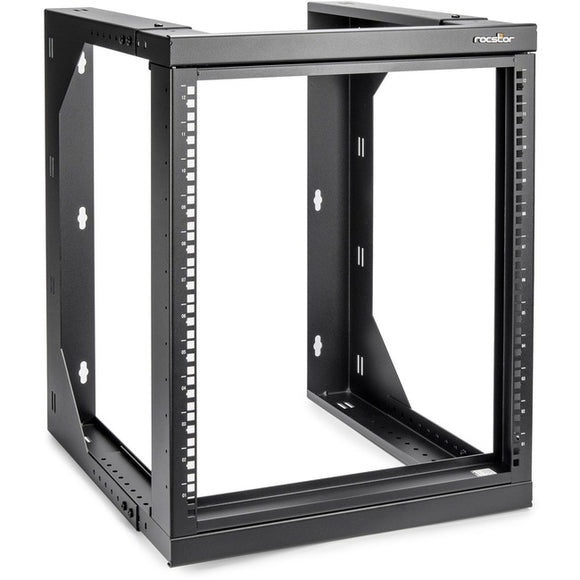 Rocstor SolidRack 12U Wall Mount Server Rack- Equipment Rack - 18 - 25.6 in. Depth