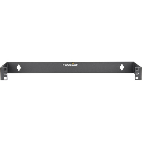 Rocstor 1U 19in Hinged Wall Mounting Bracket for Patch Panels