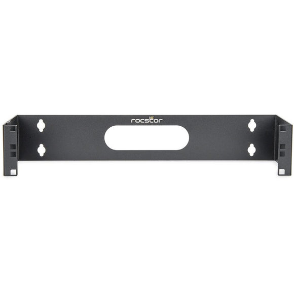 Rocstor 2U 19in Hinged Wall Mount Bracket for Patch Panels