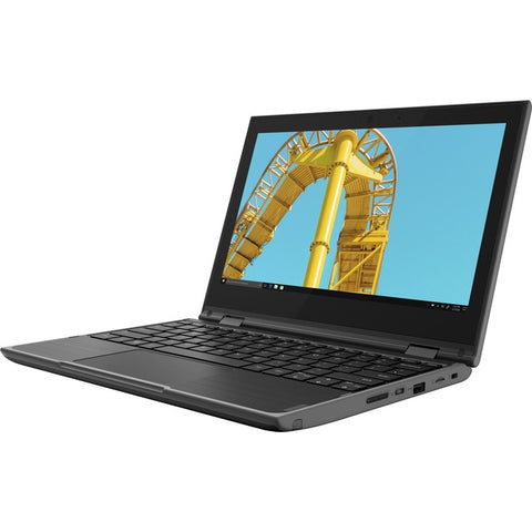 Lenovo 300e Windows 2nd Gen 82GK001UUS 11.6" Touchscreen Netbook - HD - 1366 x 768 - AMD 3015e Dual-core (2 Core) 1.20 GHz - 4 GB Total RAM - 4 GB On-board Memory - 64 GB Flash Memory - Black