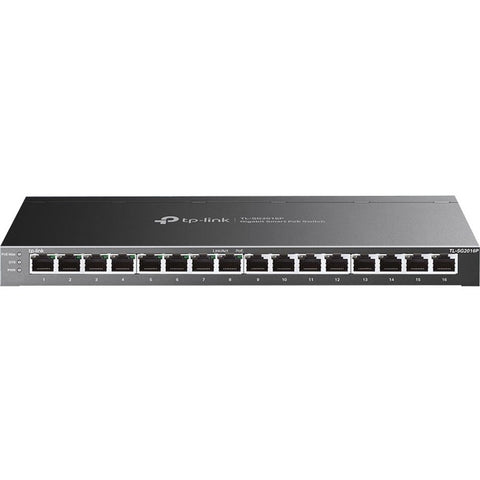 TP-Link JetStream 16-Port Gigabit Smart Switch with 8-Port PoE+