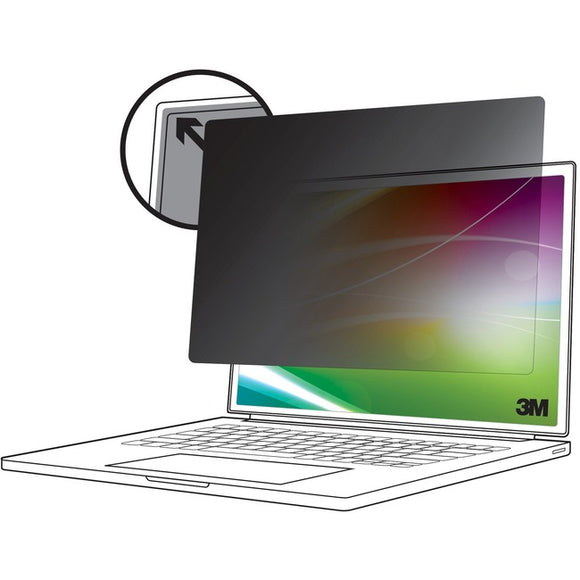 3M™ Bright Screen Privacy Filter for 13.3in Full Screen Laptop, 16:9, BP133W9E
