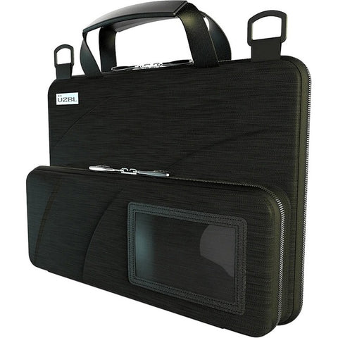 UZBL Always-On Carrying Case for 11" to 11.6" Chromebook, Notebook - Black