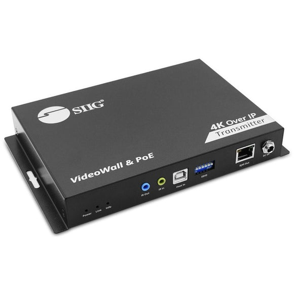 SIIG 4K 60Hz 18Gbps HDMI over IP Matrix Transmitter 396ft TAA Compliant