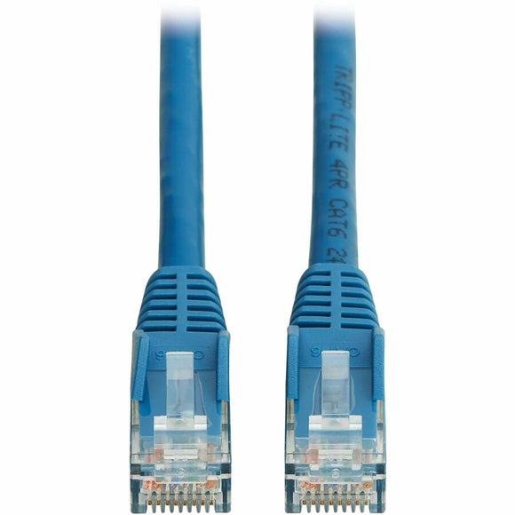Tripp Lite by Eaton Cat6 Gigabit Snagless Molded UTP Ethernet Cable (RJ45 M/M) PoE LSZH Blue 15 m (49.2 ft.)