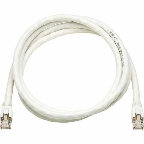 Tripp Lite Cat8 40G Snagless SSTP Ethernet Cable (RJ45 M/M), PoE, White, 6 ft. (1.8 m)