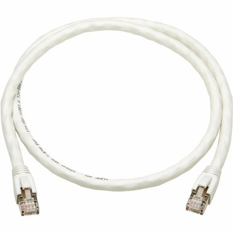 Tripp Lite by Eaton Cat8 40G Snagless SSTP Ethernet Cable (RJ45 M/M), PoE, White, 3 ft. (0.9 m)