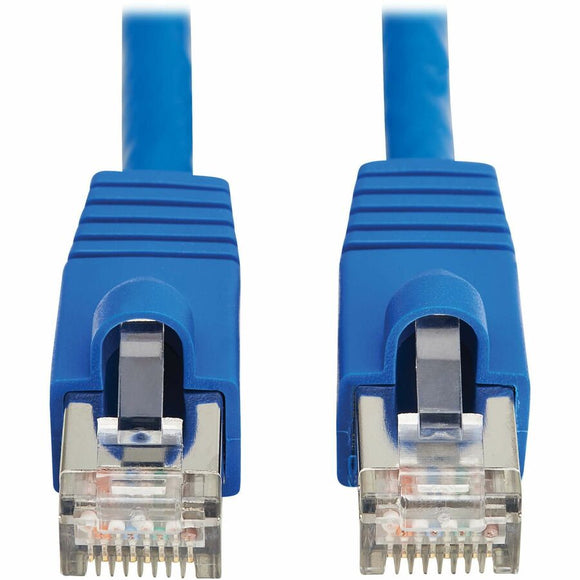 Tripp Lite by Eaton Cat8 40G Snagless SSTP Ethernet Cable (RJ45 M/M), PoE, Blue, 7 ft. (2.1 m)