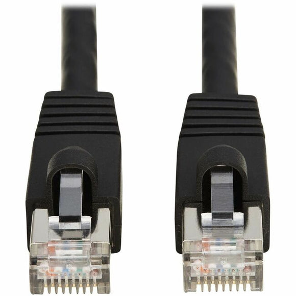 Tripp Lite Cat8 40G Snagless SSTP Ethernet Cable (RJ45 M/M), PoE, Black, 10 ft. (3.1 m)