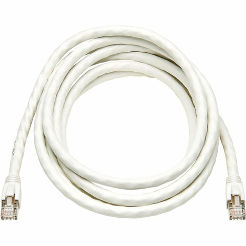 Tripp Lite by Eaton Cat8 40G Snagless SSTP Ethernet Cable (RJ45 M/M), PoE, White, 15 ft. (4.6 m)