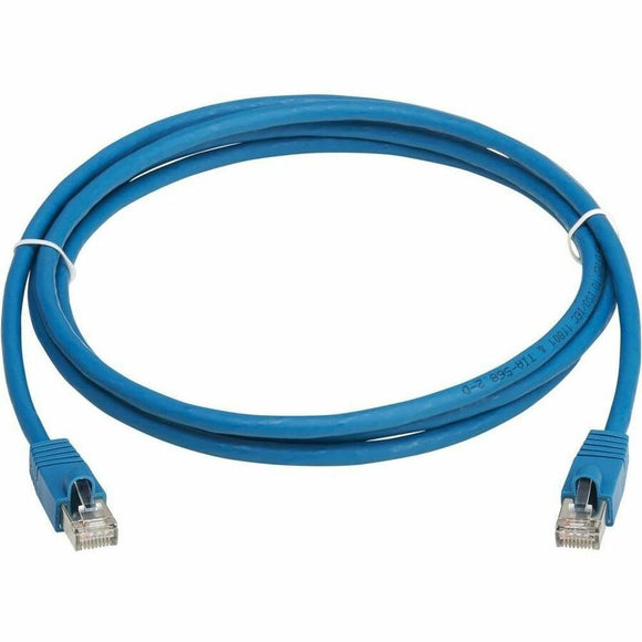 Tripp Lite by Eaton Cat8 40G Snagless SSTP Ethernet Cable (RJ45 M/M), PoE, LSZH, Blue, 2 m (6.6 ft.)