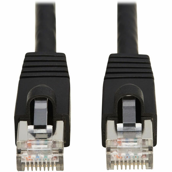 Tripp Lite by Eaton Cat8 40G Snagless SSTP Ethernet Cable (RJ45 M/M), PoE, Black, 12 ft. (3.7 m)