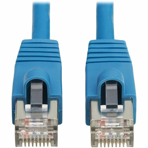 Tripp Lite Cat8 40G Snagless SSTP Ethernet Cable (RJ45 M/M), PoE, LSZH, Blue, 5 m (16.4 ft.)