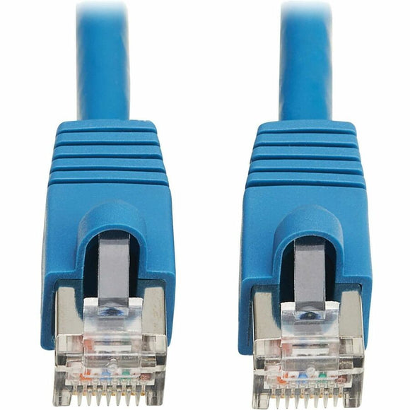 Tripp Lite by Eaton Cat8 40G Snagless SSTP Ethernet Cable (RJ45 M/M), PoE, LSZH, Blue, 0.5 m (1.6 ft.)