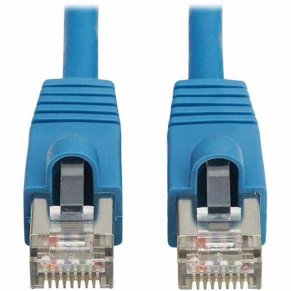 Tripp Lite by Eaton Cat8 40G Snagless SSTP Ethernet Cable (RJ45 M/M), PoE, LSZH, Blue, 4 m (13.1 ft.)