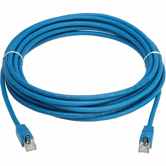 Tripp Lite by Eaton Cat8 40G Snagless SSTP Ethernet Cable (RJ45 M/M), PoE, LSZH, Blue, 10 m (32.8 ft.)