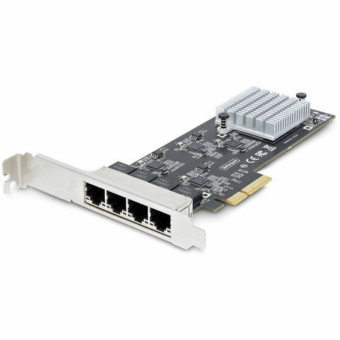 4-Port 2.5GBase-T Ethernet Network Adapter Card - PCIe 2.0 x4