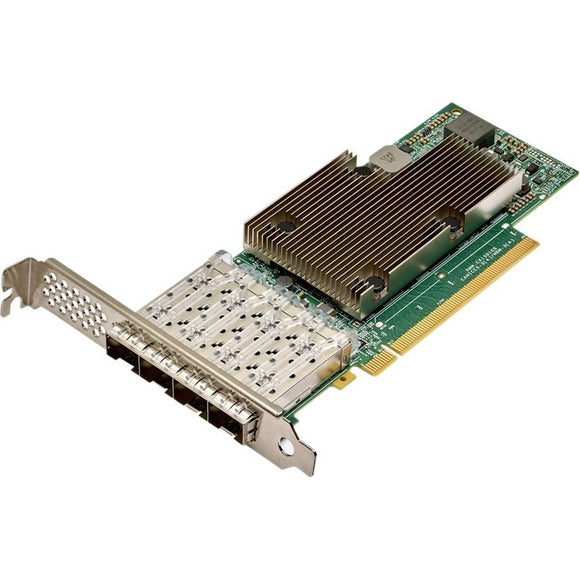 Broadcom Quad-Port 25 Gb/s SFP28 Ethernet PCI Express 4.0 x16 Network Interface Card