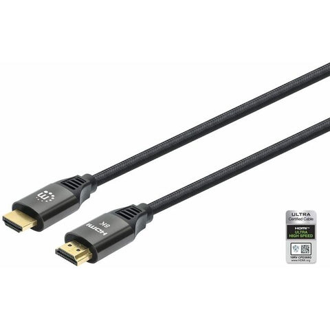 Manhattan - Strategic 8k60hz Certified Ultra High Speed Hdmi Cable With Ethernet