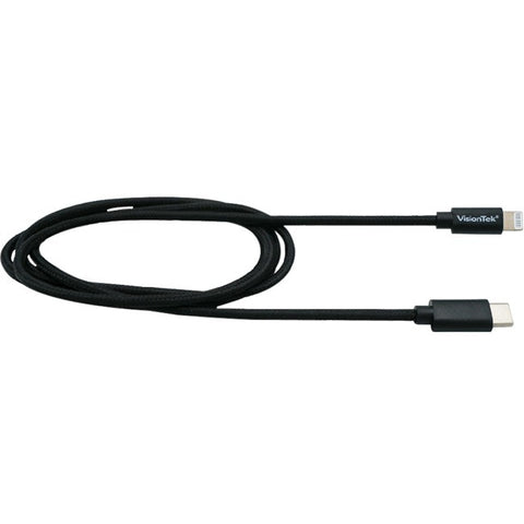 VisionTek USB-C to Lightning MFI 1 Meter Cable (M/M)