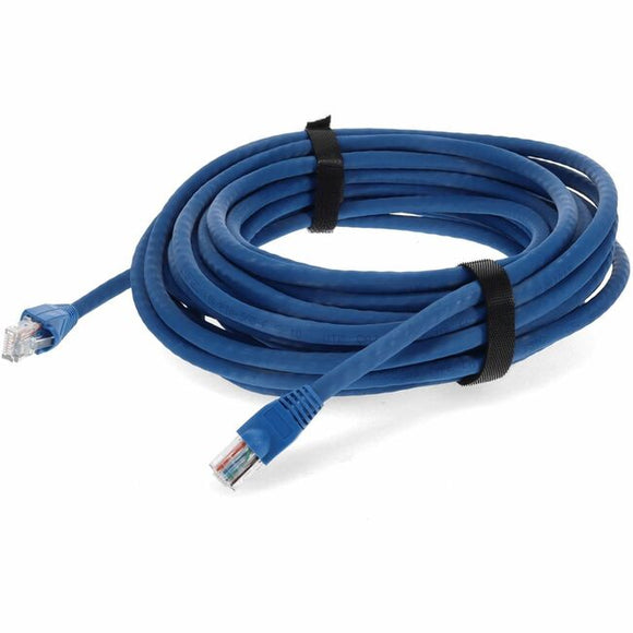 AddOn 17ft RJ-45 (Male) to RJ-45 (Male) Blue Cat6A Straight UTP PVC Copper Patch Cable