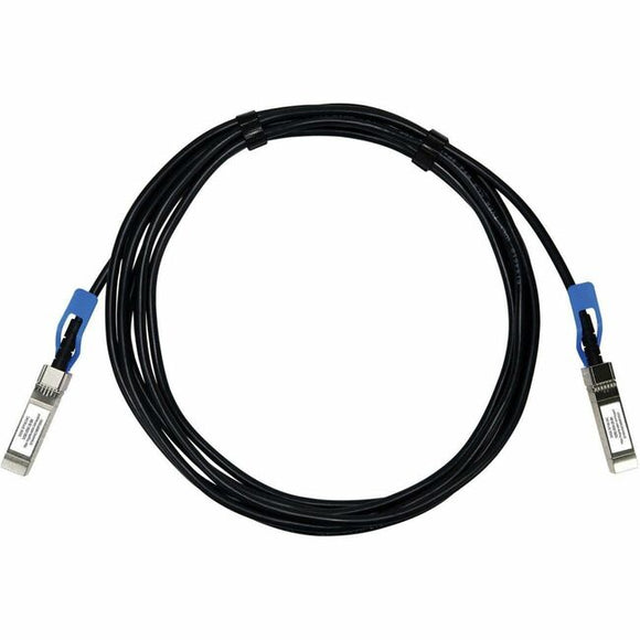 Tripp Lite series SFP28 to SFP28 25GbE Passive Twinax Copper Cable (M/M), SFP-H25G-CU1M Compatible, Black, 5 m (16.4 ft.)