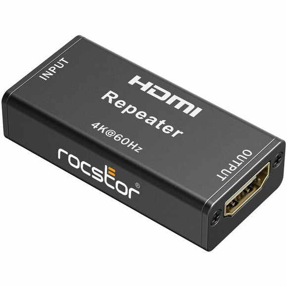 Rocstor 4Kx2K HDMI Repeater Extender - HDMI2.0 Signal Booster & Video Amplifier